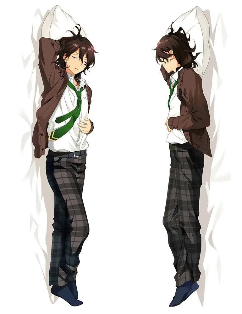Аниме ансамбль звезды персонажи мальчик Oogami Koga & Akehoshi Subaru Hidaka Hokuto Подушка Dakimakura