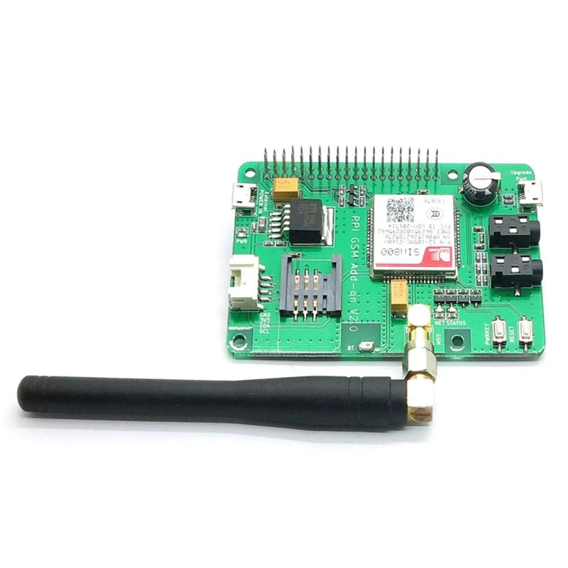 Комплект Электронных компонентов HX Studio Itead SIM800 GSM/GPRS модуль для Raspberry pi 3 Model B надстройку V2.0 также для Raspberry pi 2