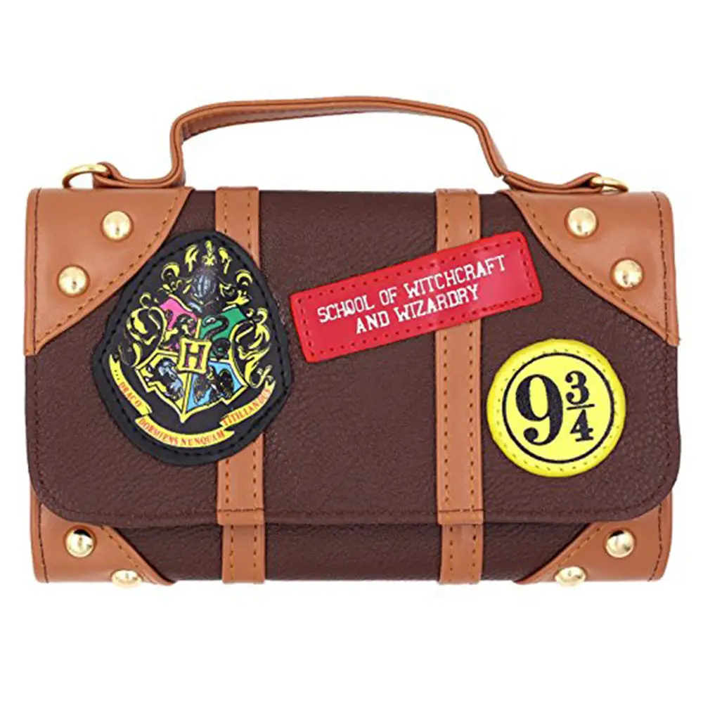 Hogwarts Harry Potter Ladies Messenger Bag School Badge Crossbody Clutch Purse 