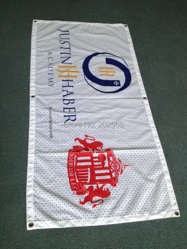 

Outdoor Advertising Banner/Perforated Banner/Full Color CMYK Fence Mesh