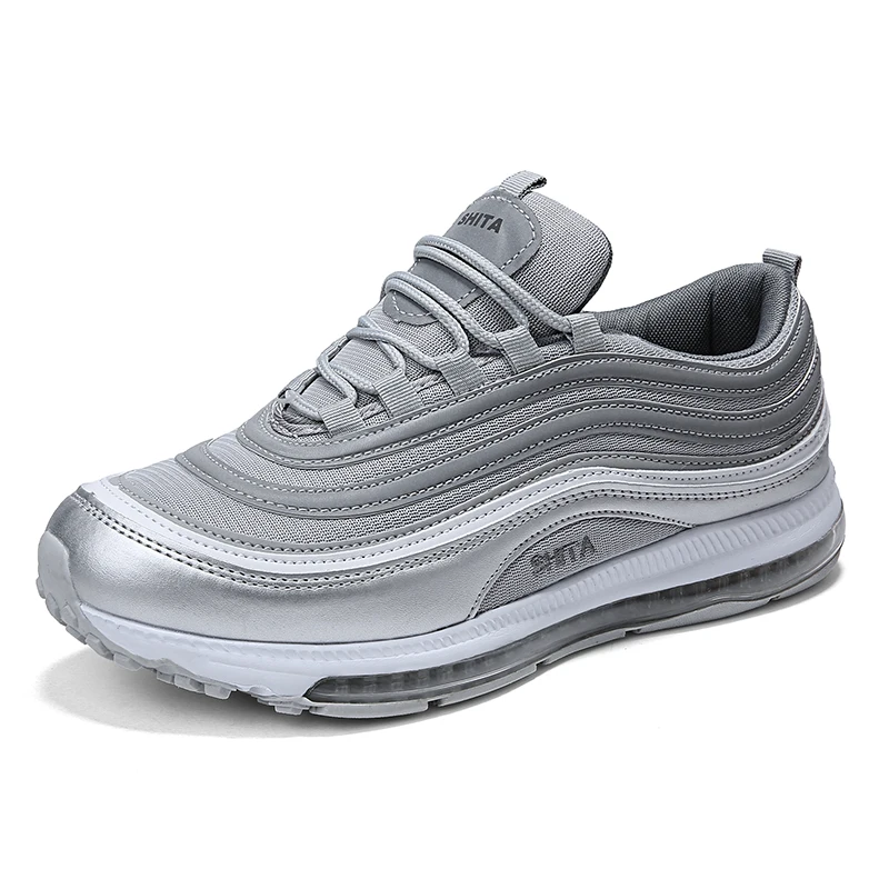 

Men's Running Shoe Lightweight Outdoor Athletic Air Mesh Walking Sneakers Sport Tennis TrainersHand Knitting Sports Shoes