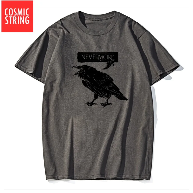 

COSMIC STRING 100% cotton loose summer men T shirt casual short sleeve men tshirt o-neck t-shirt mens tee shirts