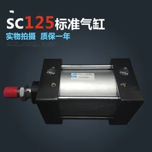 SC125* 900 стандартный воздушный цилиндр клапан 125 мм Диаметр 900 мм Ход Одноместный стержень двойного действия пневматический цилиндр