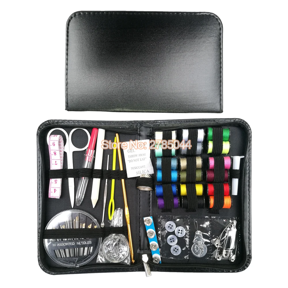 

SEWING KIT, 18 Most Useful Colors of Threads, Quality Needles - Mini Travel Sewing Kit, for Beginners, Emergency