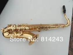 Новое поступление Bb тенор инструменты 80 Series II золотой лак с перламутровыми пуговицами Sax с мундштуком и аксессуары