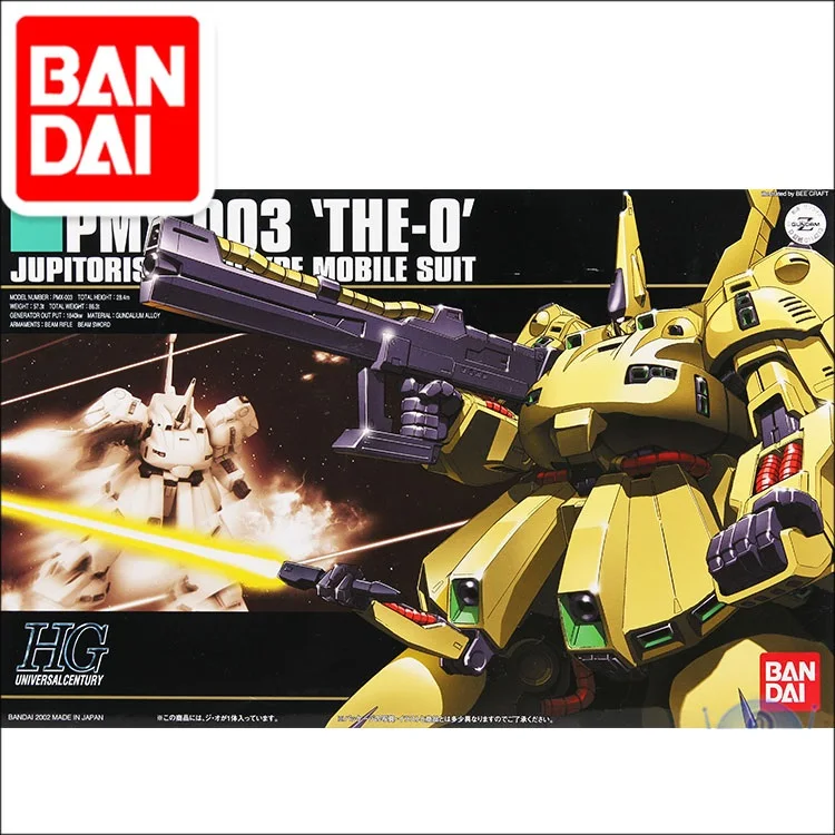 Японский Gundam Модель HG 1/144 PMX-003 THE-O HGUC мобильный костюм детские игрушки BANDAI |