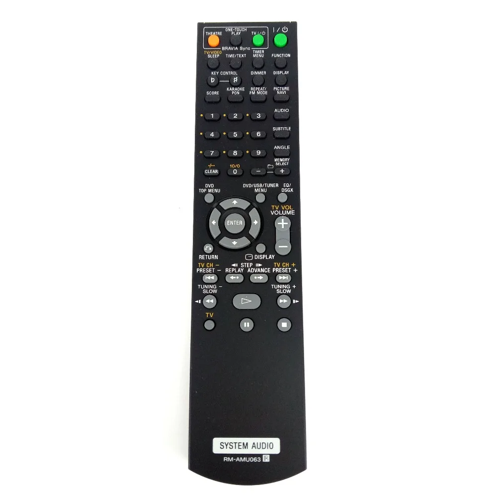 Новый оригинальный RM AMU063 для Sony Home Audio System дистанционное управление CMT DH40R HCD