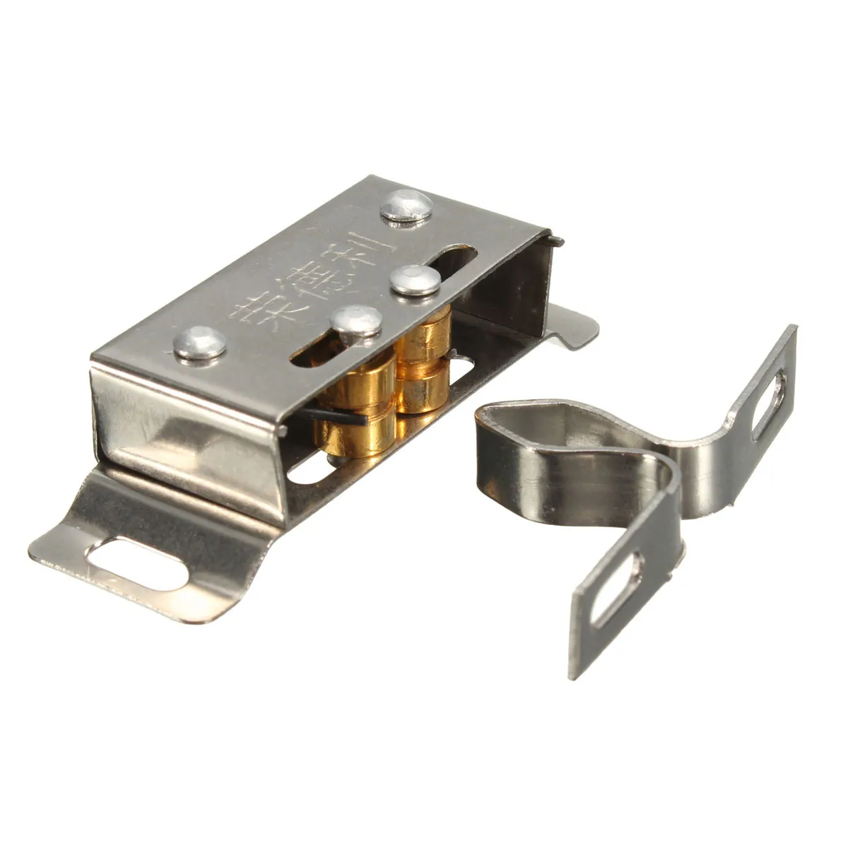 Door Catches,Cabinet Door Latch 5/10pcs Stainless Steel Catch Stopper for Cupboard Cabinet Kitchen Door Latch Hardware Stainless Steel Cabinet Catch
