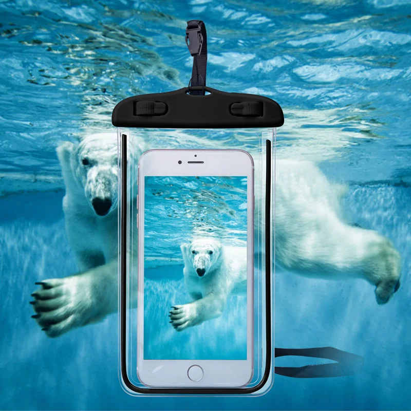 

Universal Cover Waterproof Phone Case For iPhone 7 6S Coque Pouch Waterproof Bag Case For Samsung Galaxy S8 Swim Huawei Xiaomi