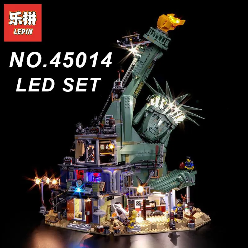 

Lepin Led Light Up For Movie Series Welcome to Apocalypseburg Building Block Light Compatible 70840 And 45014 (only led light )