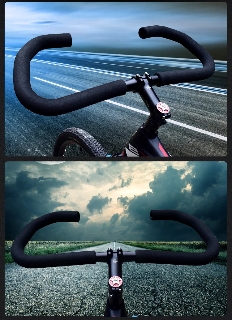 Модный Руль велосипеда высокой прочности 6061 алюминиевый сплав T6 термообработка руль велосипеда 25,4 мм/31,8 мм для MTB велосипеда