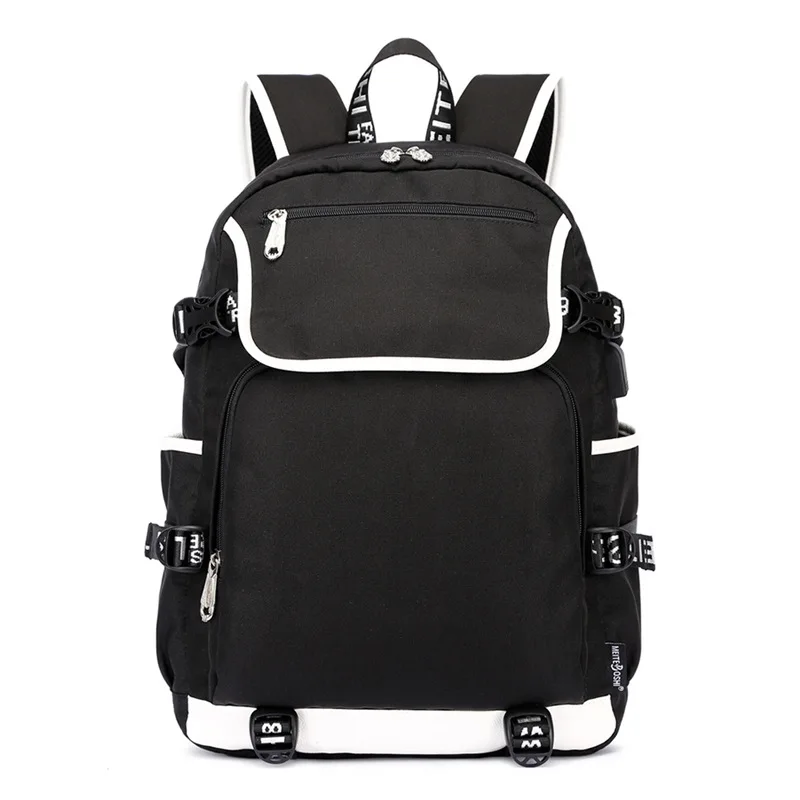 

Men Backpack USB Charging Teenagers Bookbag Boy Girl Student School bags Women Bagpack Travel Laptop Shoulders Bag