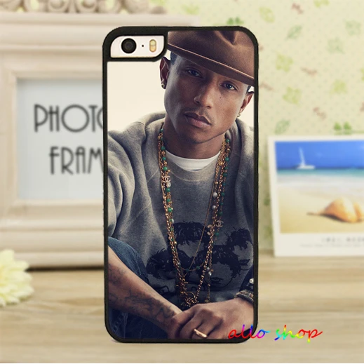 Pharrell williams 1 сотовый телефон дело чехол для iphone 4 4S 5 5S 5c SE 6 s и плюс #2150| |