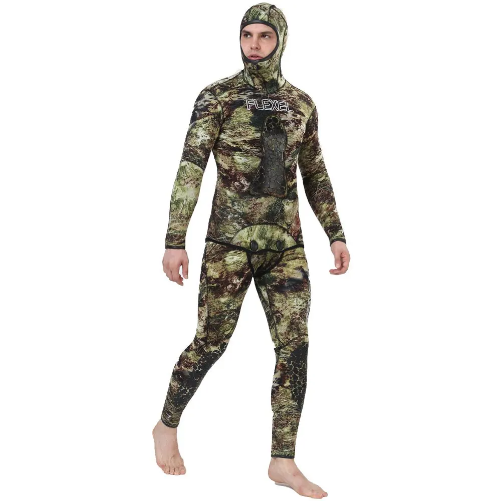 REALON 3 мм Freediving Wetsuit мужские неопреновые костюмы для подводного плавания