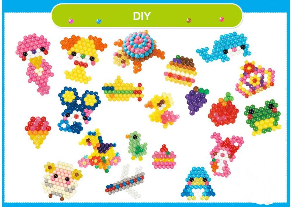 JSXuan 4 шт./лот бусины ручка липкие бусины инструмент для загрузки DIY волшебные бусины предохранитель perler бусины головоломки воды beadbond игрушки