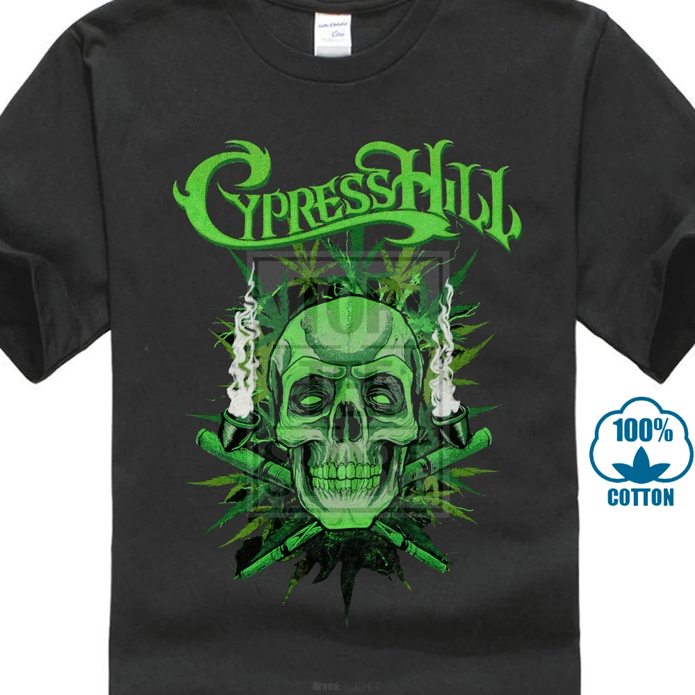 

Cypress Hill Green Skull T Shirt S M L Xl 2Xl 3Xl Brand New Official