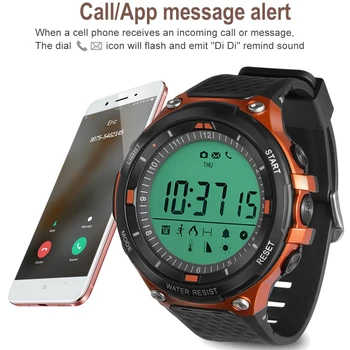 

TimeOwner Sport Smart Watch StopWatch IP68 Waterproof Swimming Pedometer Message Reminder Alarm Clock Outdoor Smartwatch