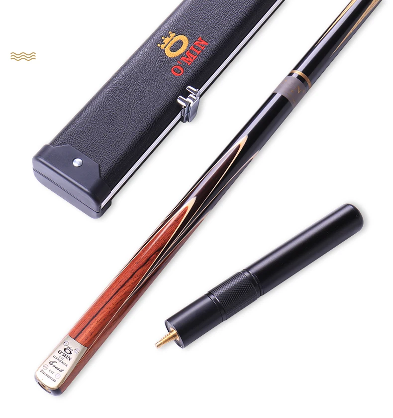 omin奥秘台球杆唯我独尊黑8球杆手工小头斯诺克通杆分体黑八套装-tmall_com天猫_10