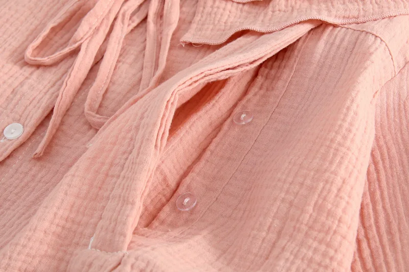 Pijama de Algodão Pijamas de Maternidade para as Mulheres Pijamas de Manga Grávidas Gravidez Enfermagem Longa Dormirwear Primavera Outono Nova Fdfklak 10 High Quality Mamãe e Bebê