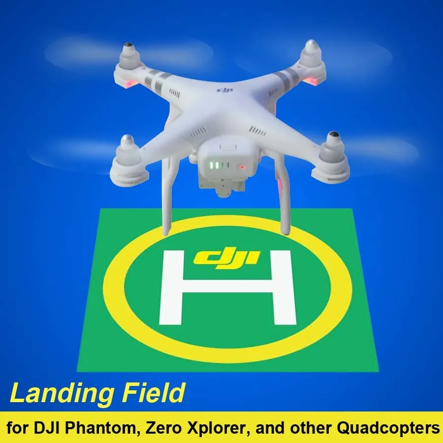 DJI Phantom 3 Accessories RC Drone Simple Takeoff Landing Apron Stickers Base Logo Signage For DJI DIY Drone