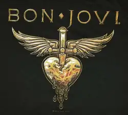 XXL bon Jovi 2011 Тур самая большая в мире рок-группа футболка: панк ретро