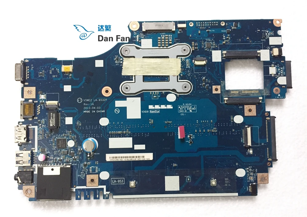  V5WE2 LA-9532P For Acer E1-572 E1-532 TMP255-M i5-4200U Laptop Motherboard NBMFM11007 Mainboard 100