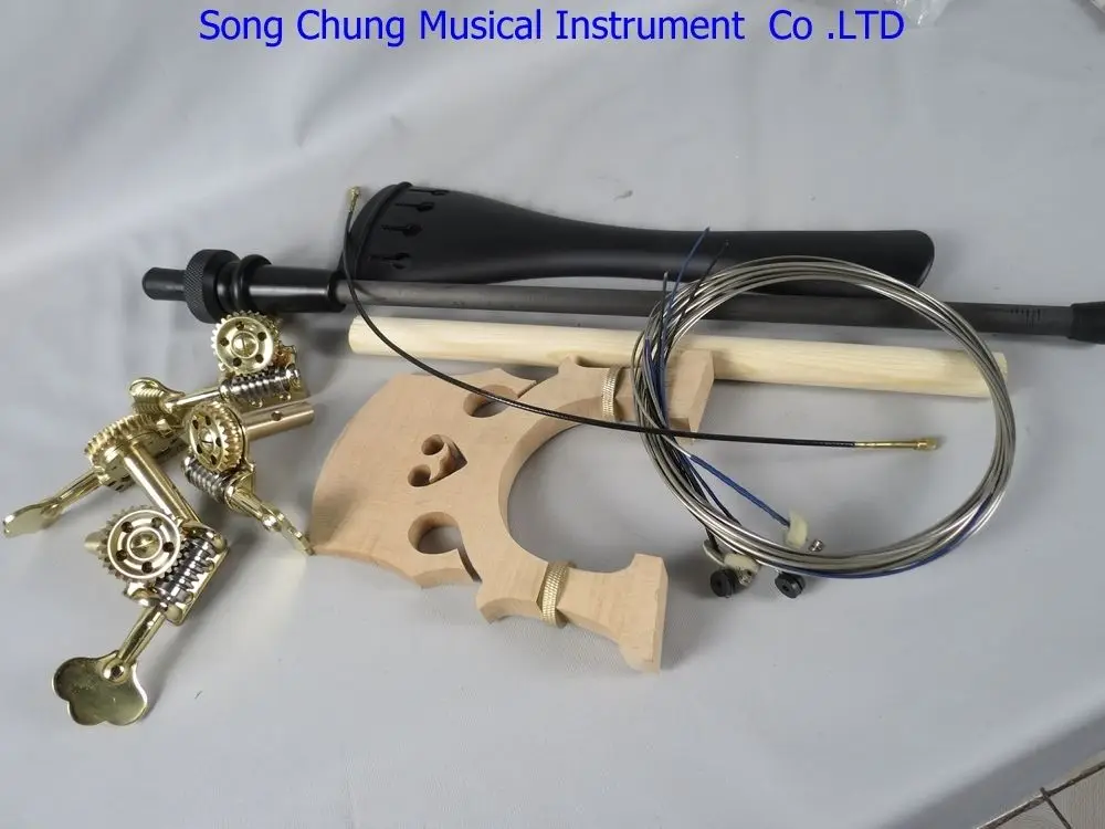 3/4 Upright Bass part,bridge/tailpiece/Germany style pegs/endpin etc