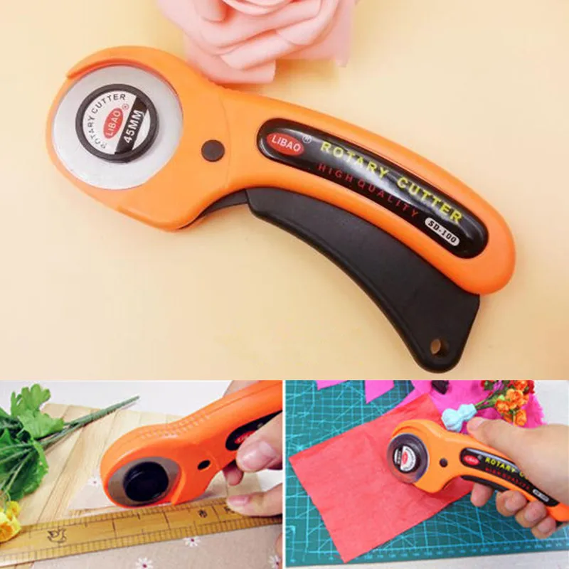 2018 Hot Stylish High Quality 45mm Rotary Cutter Premium Quilters Sewing Quilting Fabric Cutting Craft Tool