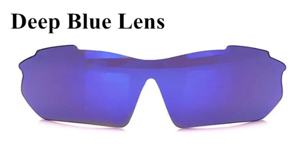 ROBESBON, сделай сам, UV400, поляризационные, мужские, для велоспорта, солнцезащитные очки, оправа и линзы, очки, для спорта на открытом воздухе, горный велосипед, Oculos Ciclismo - Цвет: Deep Blue Lens