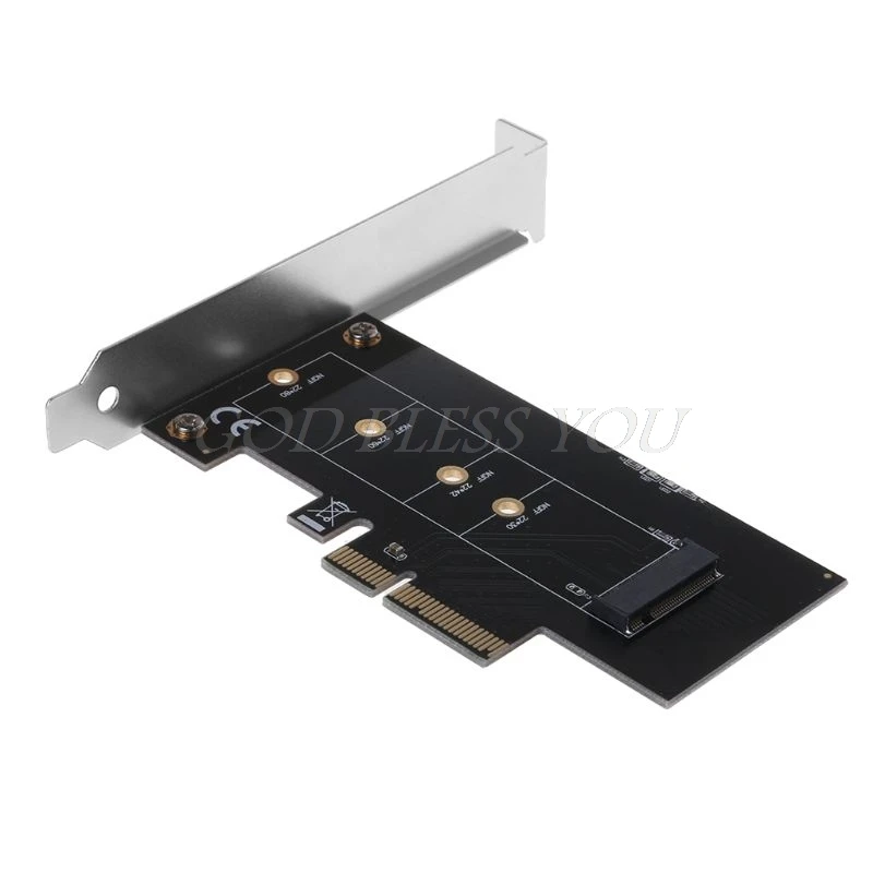1 шт. адаптер для PCI E x4 M.2 NGFF SSD XP941 SM951 M6E PM951 950 PRO SSD|Платы расширения| |