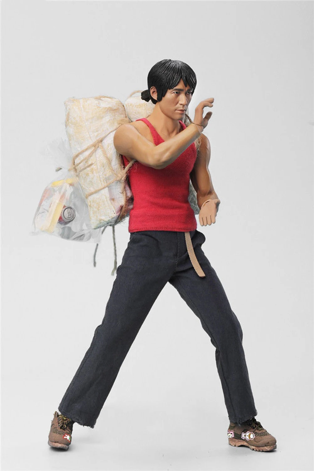 

Collection Shaolin Soccer 1/6 Mighty Steel Leg Sing Stephen Chow ZHOU XINGCHI whole set Collectible Action Figure Doll toys
