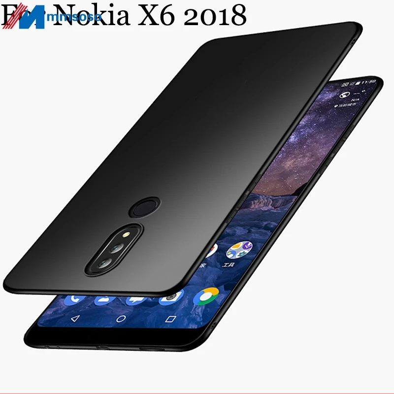 Чехол для NOKIA X6 2018 чехол мягкий из ТПУ телефона NokiaX6 TA 1099 силиконовый 5 8