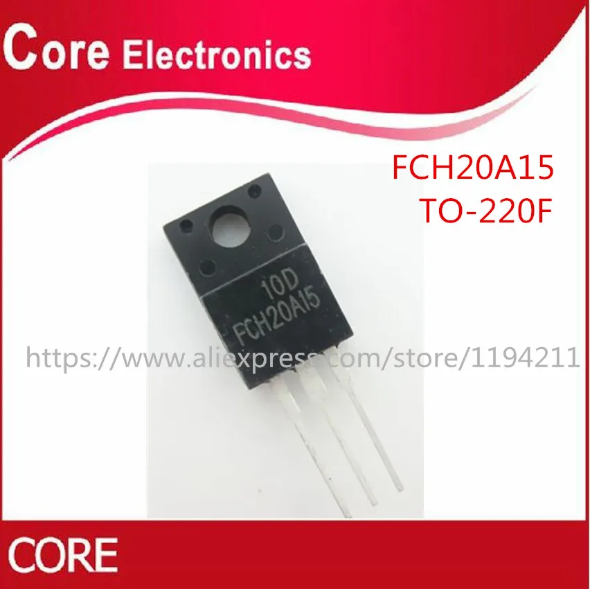 50 шт FCH20A15 TO-220F 20A15 TO-220 выпрямительный диод Шоттки 150V 20A Новинка | Электронные
