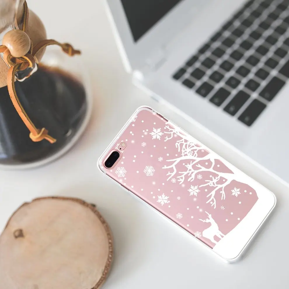 

Mobile Phone Case Simple Pattern TPU Color Printing Cell Phone Cover Elegant Smart Phone Shell For iPhone Series