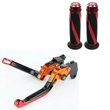 For HONDA CBR1000RR CBR 1000RR 2004 2005 2006 2007 CNC Folding Foldable Extendable Clutch Brake Levers and Handlebar Grips For HONDA CBR1000RR CBR 1000RR 2004 2005 2006 2007 CNC Folding Foldable Extendable Clutch Brake Levers and Handlebar Grips