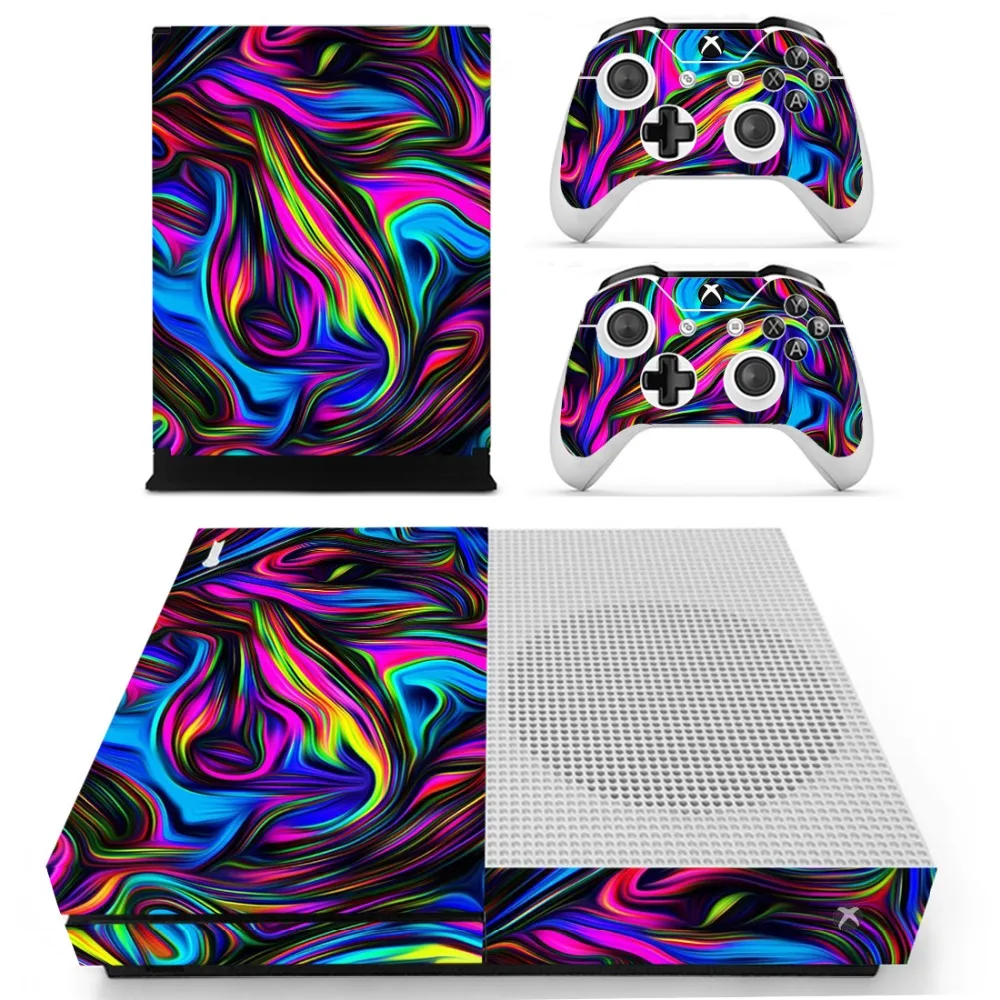 Sticker Skin Wrap Decals Cover For Xbox One S X1 S Console & 2