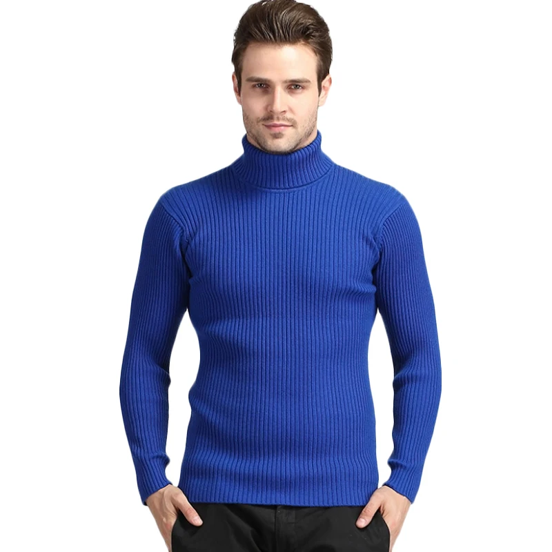 slim fit turtleneck for men