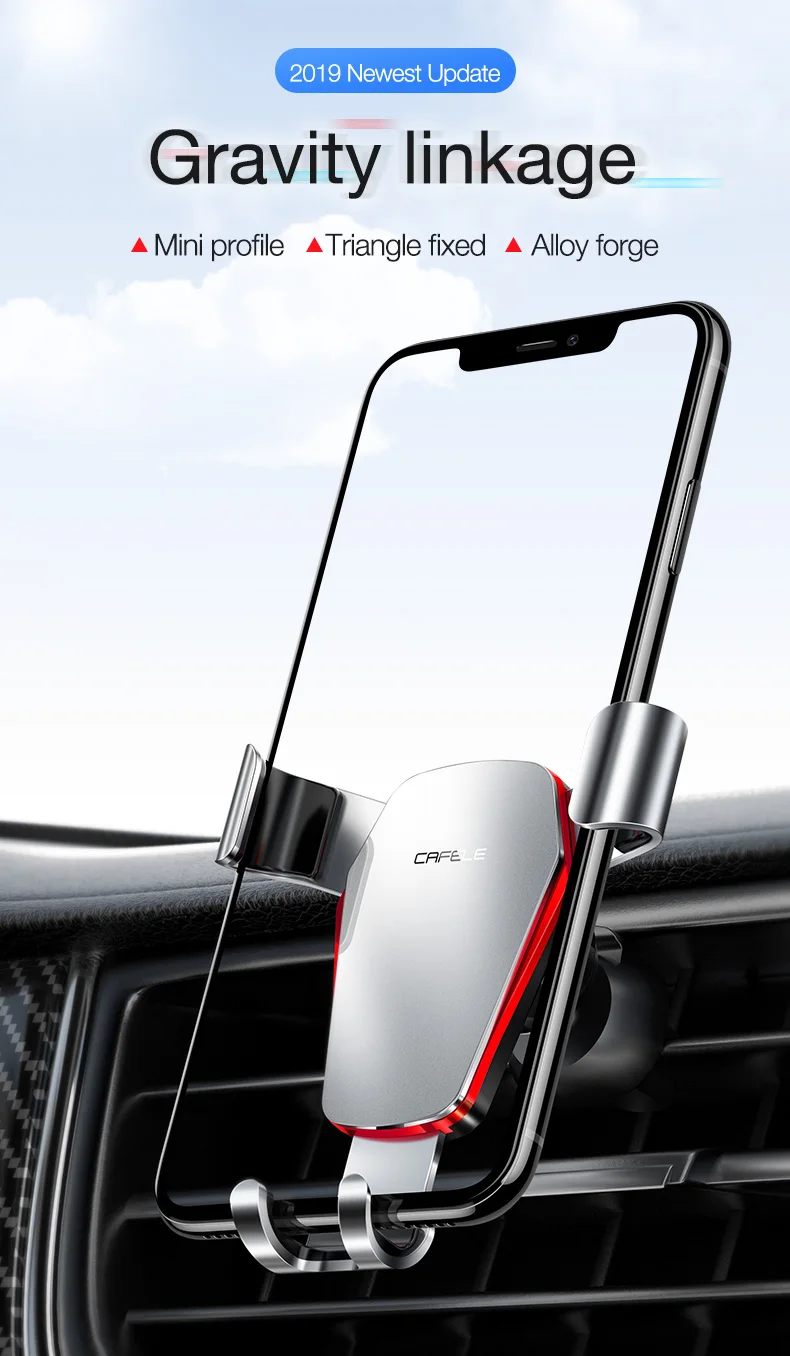 Garvity Car Phone Holder For iPhone Xiaomi Huawei Samsung (1)