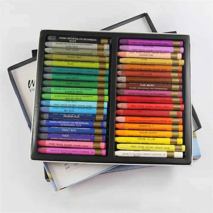 36 Colors Watercolor Crayon Non toxic for Professional Artists Water