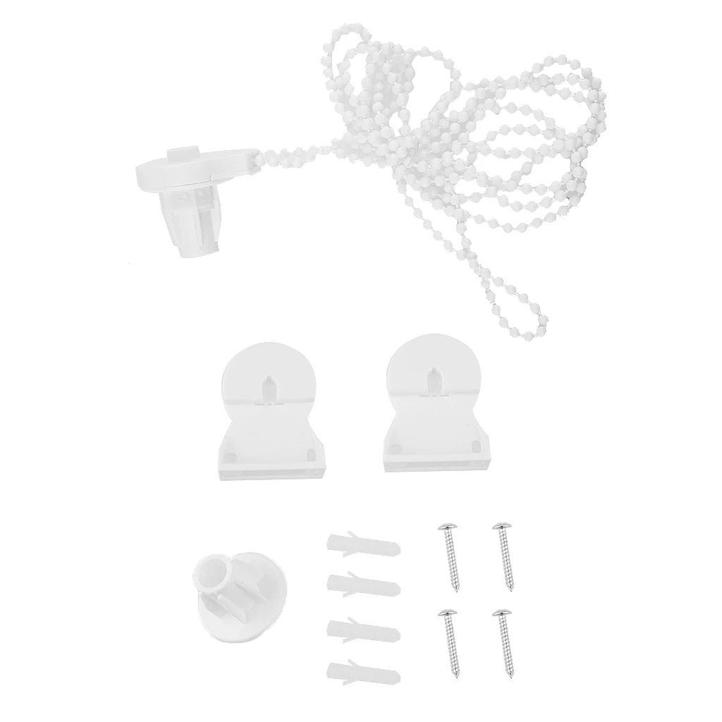 High Quality Plastic Roller Blind Accessories with 37.40' Long Bead Chain 25mm Tube Curtain Decorative Accessories