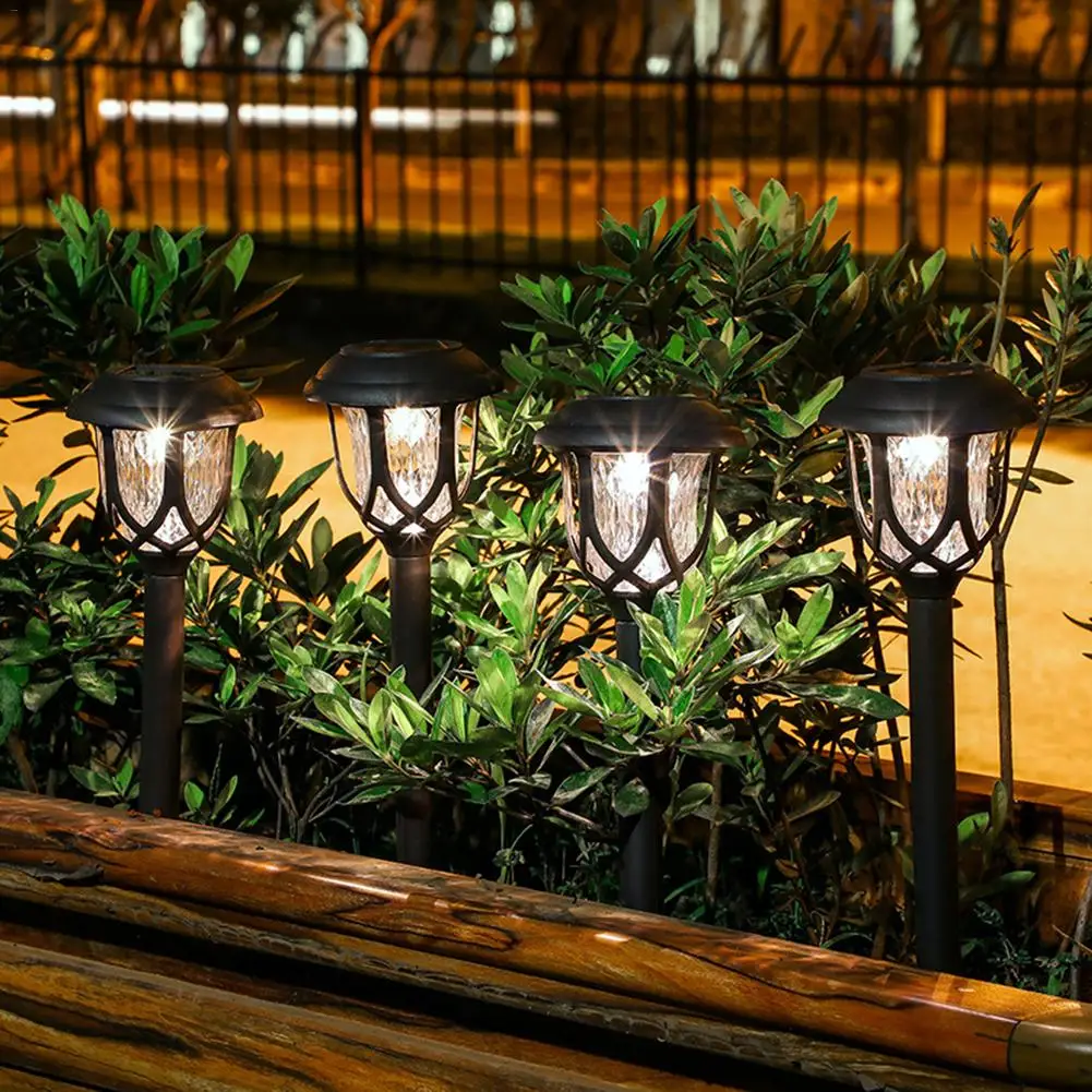 

10PCS LED Solar Pathway Lights Outdoor Waterproof Solar Lights Garden Decorative Night Lamp for Patio Lawn Villa Courtyard