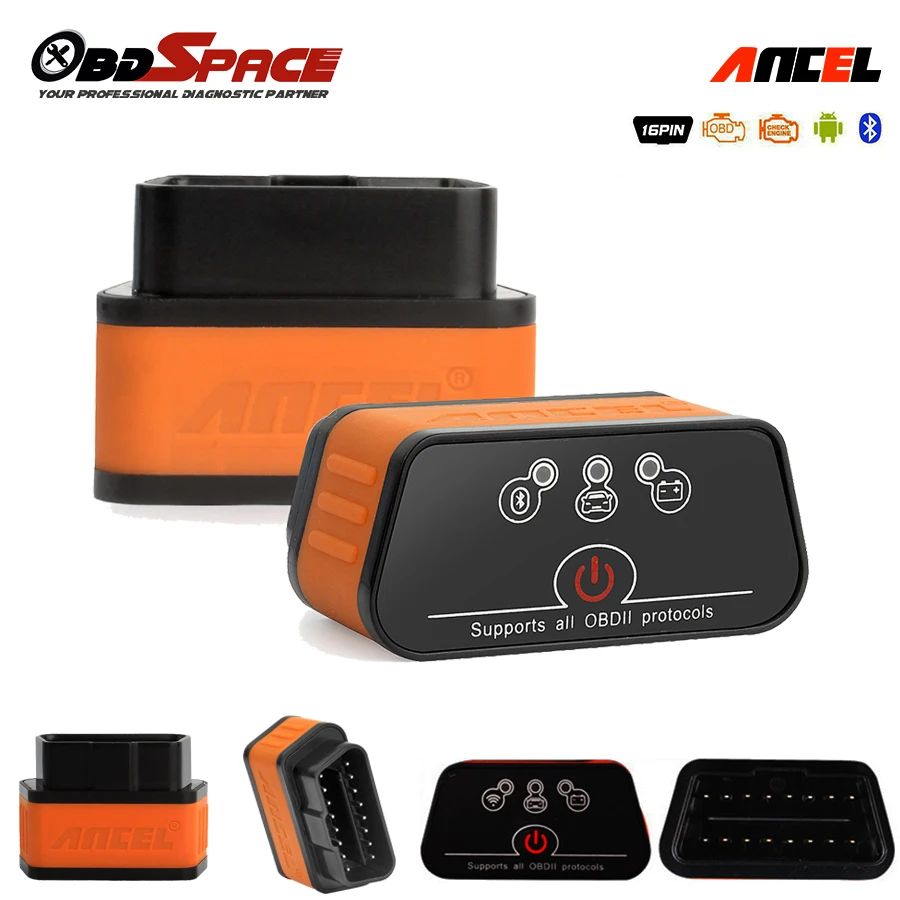 Prix pour ELM327 Obd2 Scanner Ancel iCar2 icar 2 Bluetooth De Voiture De Diagnostic Lecteur de Code Réel V1.5 Pour Android Téléphone Couple Outil De Diagnostic Prix pour ELM327 Obd2 Scanner Ancel iCar2 icar 2 Bluetooth De Voiture De Diagnostic Lecteur de Code Réel V1.5 Pour Android Téléphone Couple Outil De Diagnostic