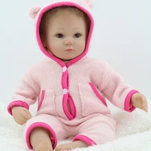 Силиконовые куклы для новорожденных ручной работы гиперреалистичные пупсы для девочек модный Рождественский подарок brinquedos Для детей