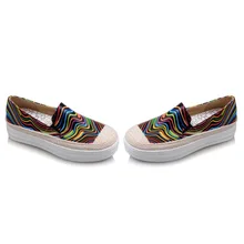 PQECFS/Большие размеры 34-43, высокое качество, весна-осень, модные женские милые лоферы на платформе, увеличивающие рост, 3 цвета