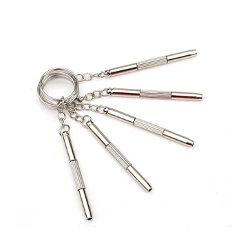 

Hand Tools 3 in 1 Keychain Screwdriver Repair Tool For Home Sunglasses Eyeglass Cellphone Watch