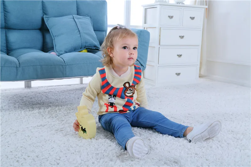 A0914 модные 14 видов конструкций свитера для детей разноцветные детская одежда осень длинные рукава детские вельветовые футболки