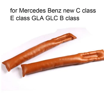 

for M-ercedes-Benz new C class E class GLA GLC B class Car Seat Gap Pad Fillers Spacer Slot Plug Stopper 2 colors to choose