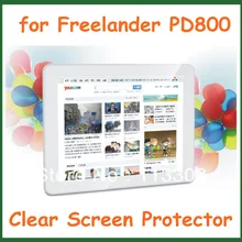 5 шт. 9,7 дюймов прозрачный Экран протектор для freelander PD800 защитная пленка без розничной посылка 236x183 мм