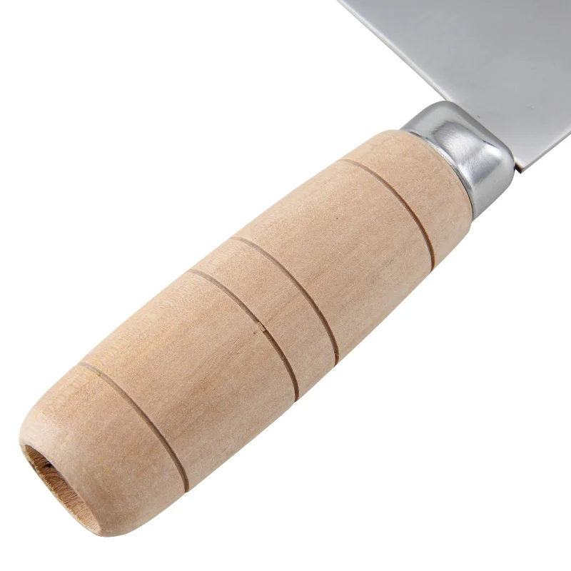 SHIBAZI Brand S-D1 Hand Forged Kitchen Knife 40Cr13 Stainless Steel Crude Wood Handle Sharp Light Chinese Slicing Knife SHIBAZI Brand S-D1 Hand Forged Kitchen Knife 40Cr13 Stainless Steel Crude Wood Handle Sharp Light Chinese Slicing Knife