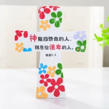 1 шт. Христианский подарок Творческое Оформление рабочего стола смолы крест домашние декоративные предметы